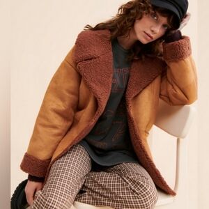 Free People Diogo Coat NWT 🧡